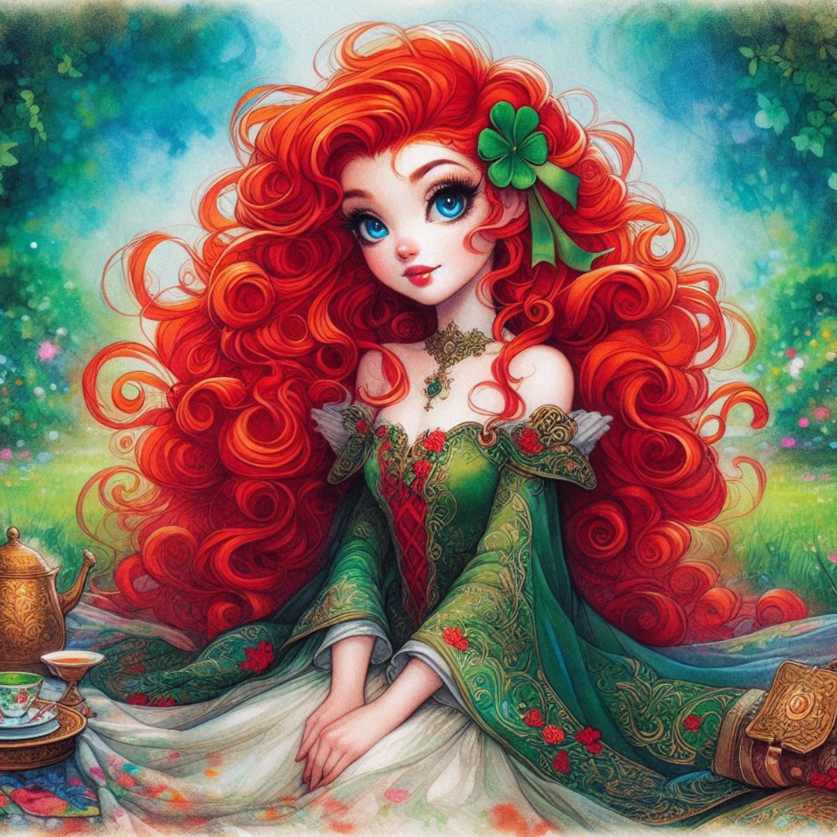 Broderie Diamant - Margaret