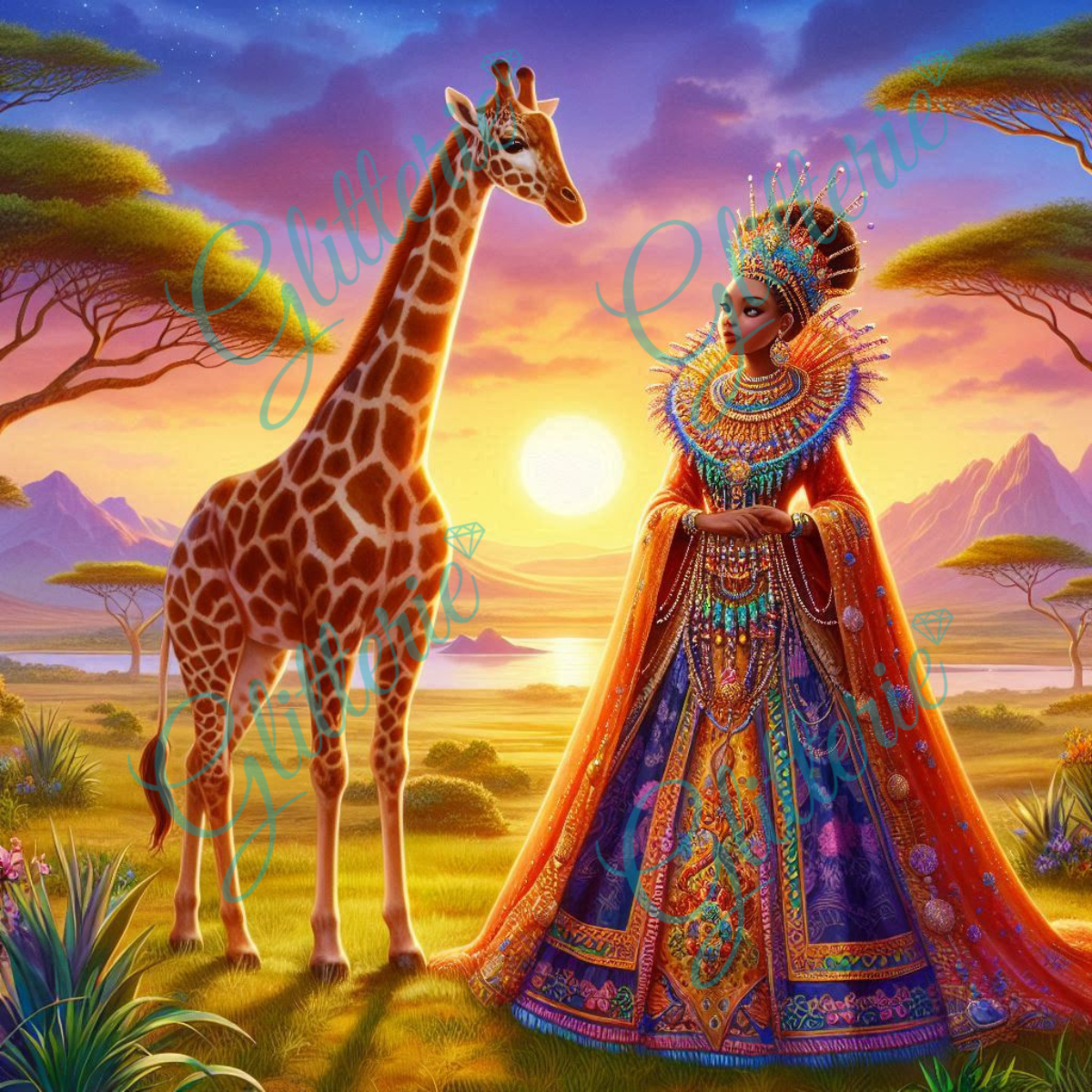 Broderie Diamant - Amina - Glitterie