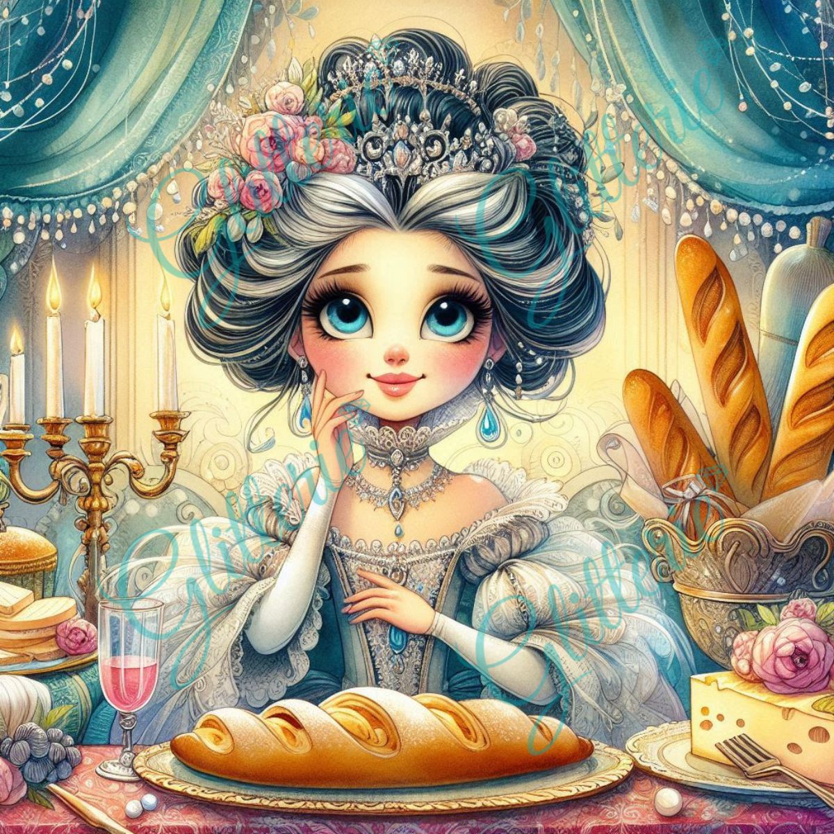 Broderie Diamant - Joséphine - Glitterie