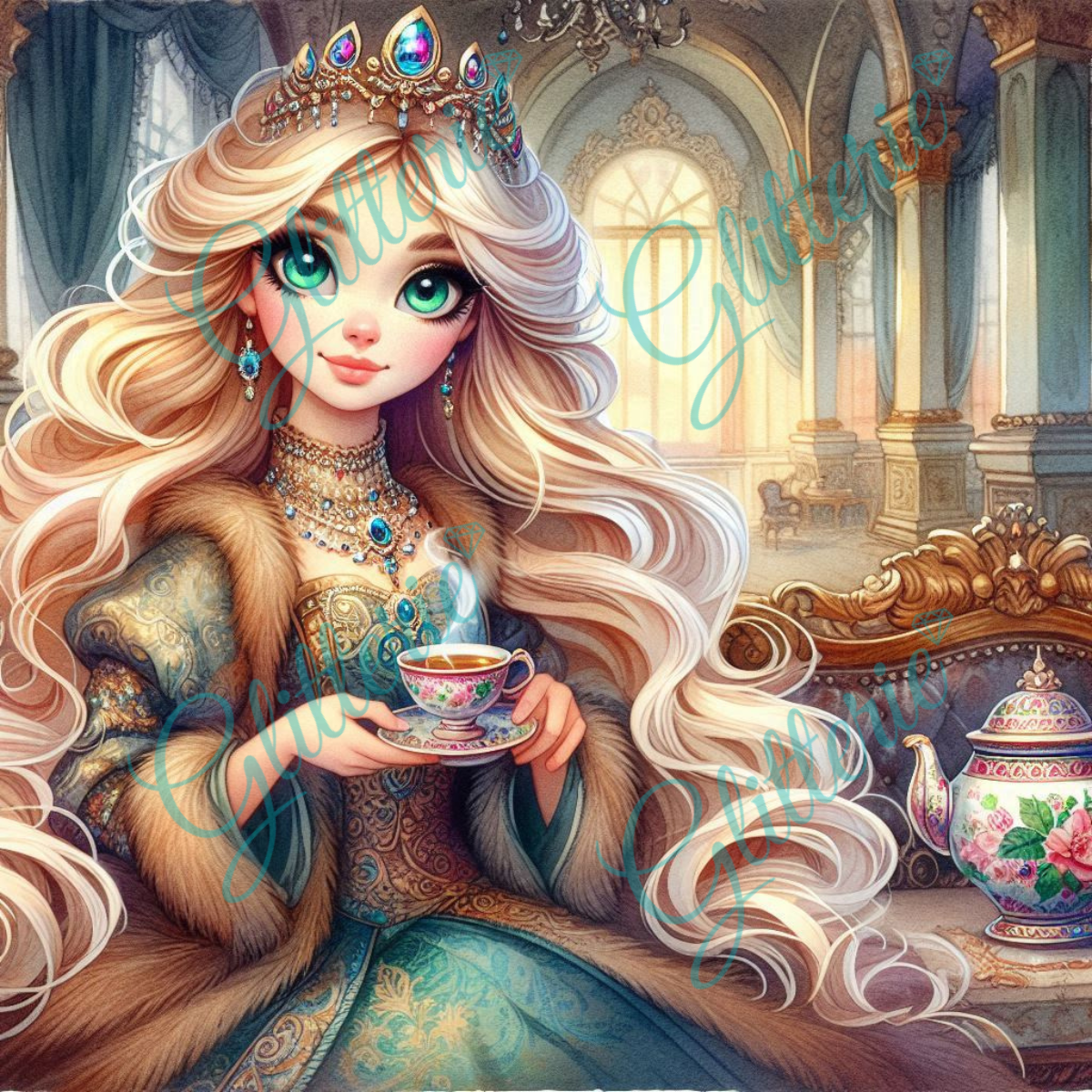 Broderie Diamant - Anastasia - Glitterie