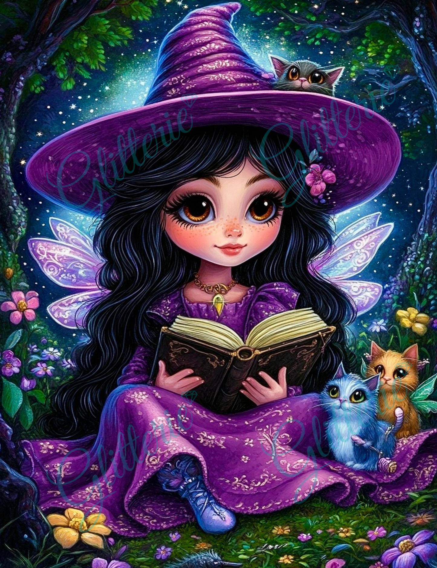 Diamond Painting - The Little Witch