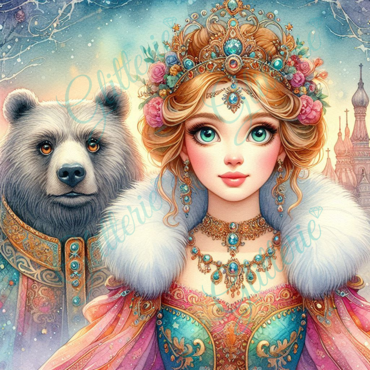 Broderie Diamant - Ekatarina - Glitterie