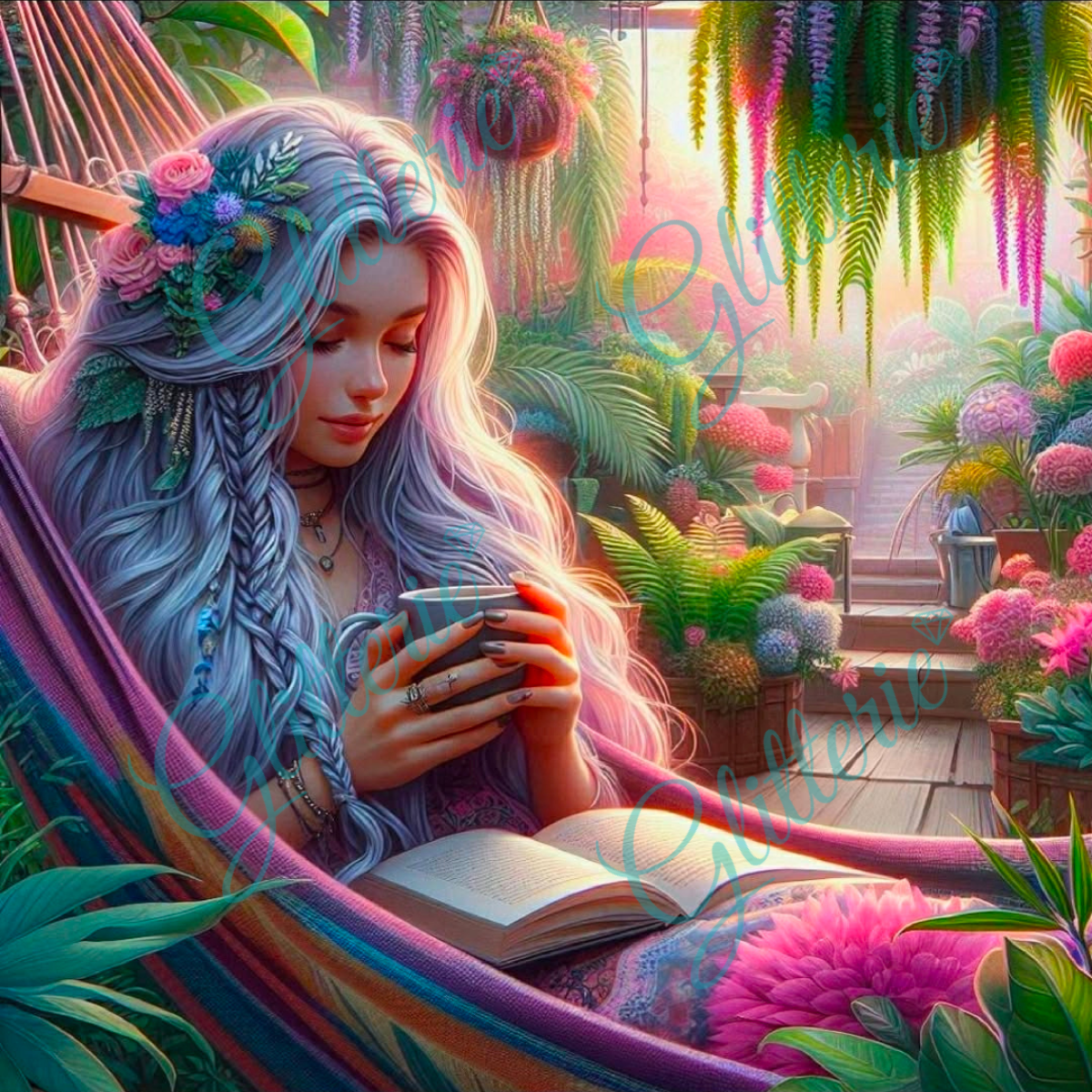 Broderie Diamant - Moment pour soi