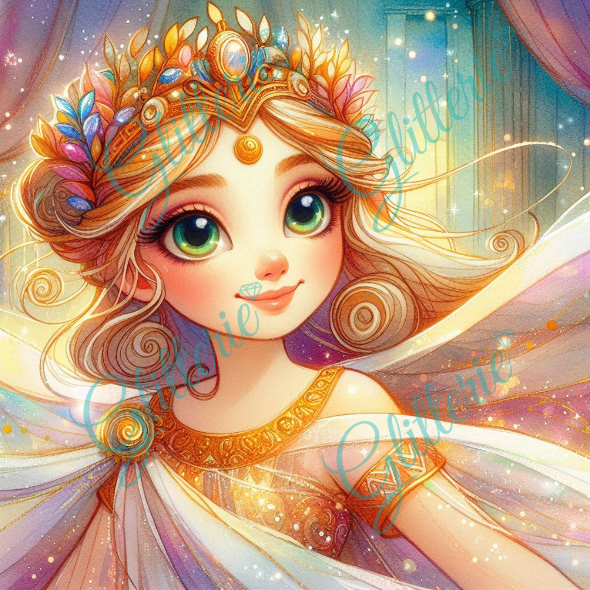 Broderie Diamant - Eleni - Glitterie