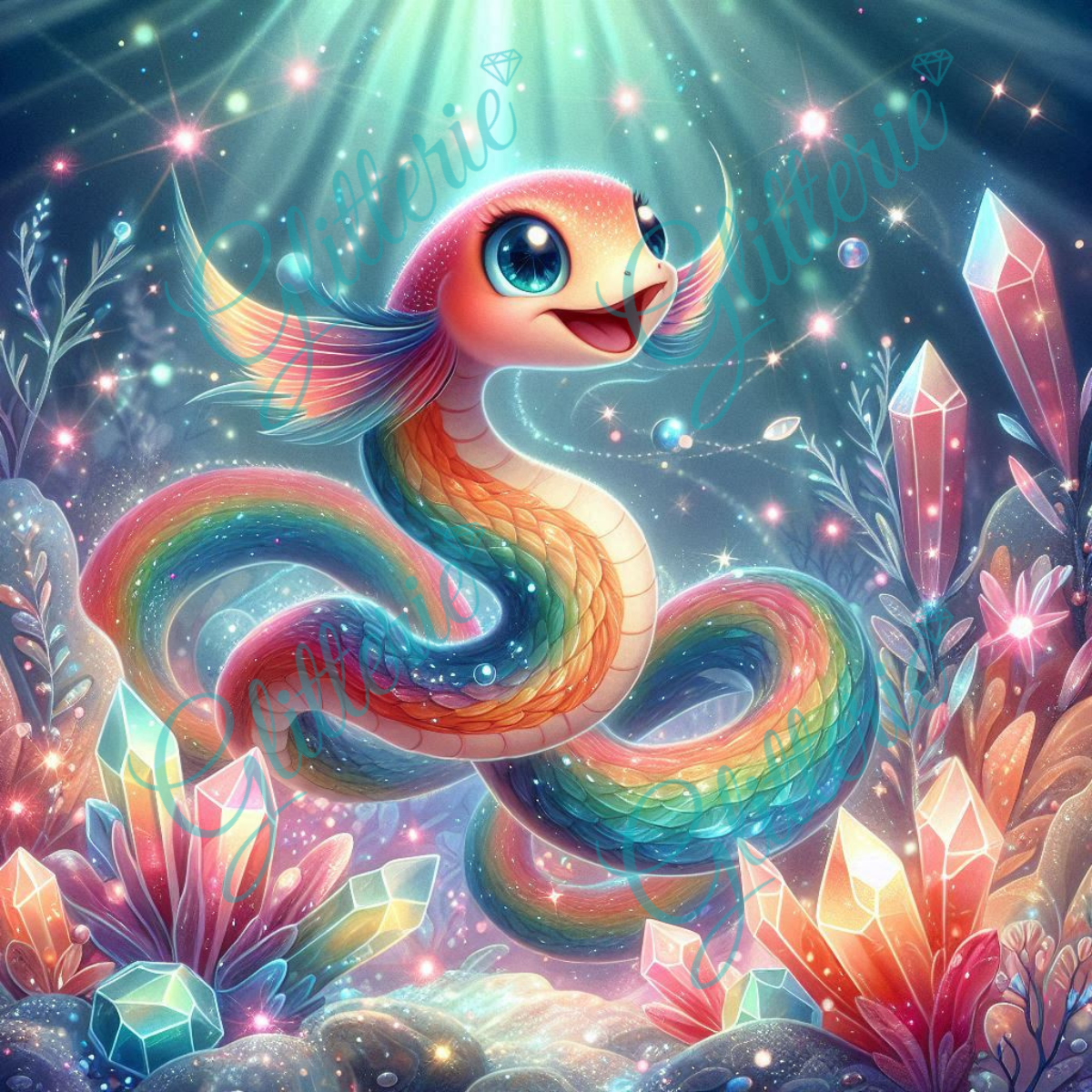 Broderie Diamant - Serfish - Glitterie