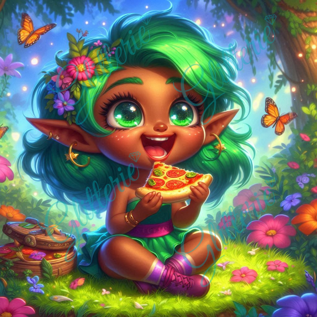 Broderie Diamant - Brenda - Glitterie