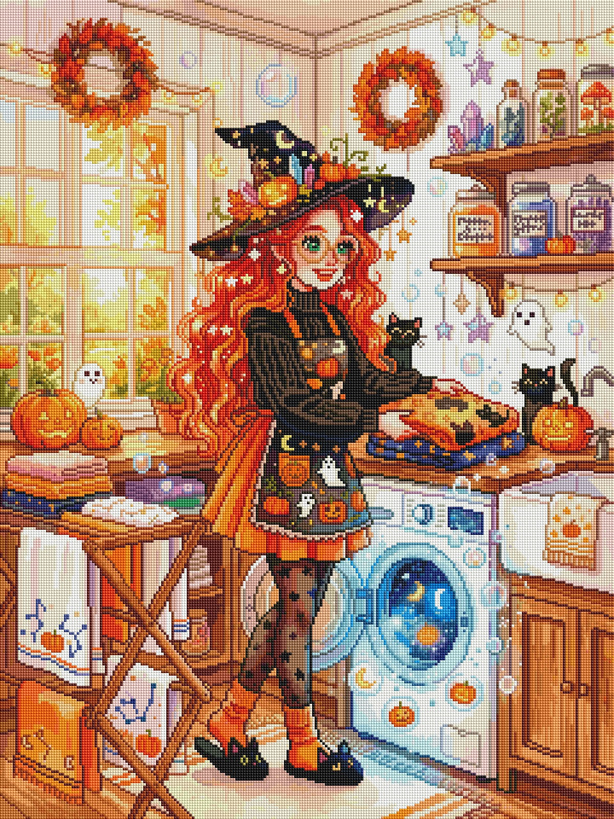 Broderie diamant - Magic laundry