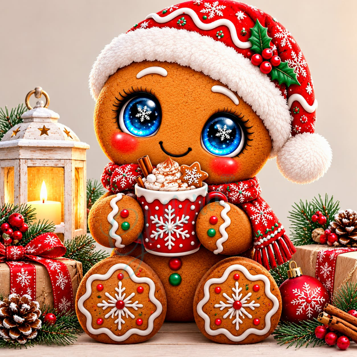 Gingerbread magic - Glitterie