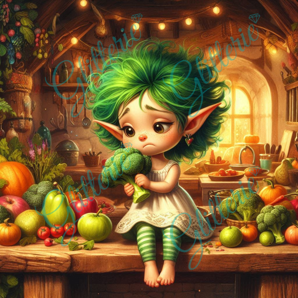 Broderie Diamant - Julienne