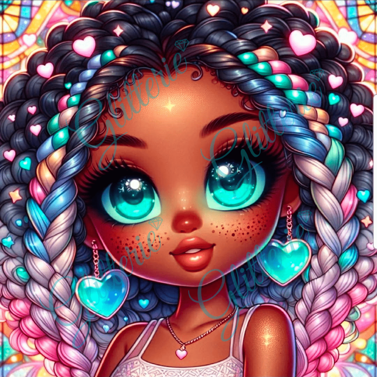 Broderie Diamant - Raven - Glitterie