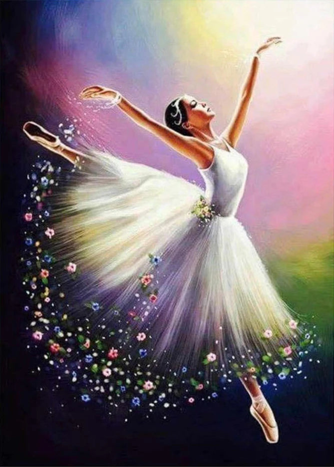 Broderie Diamant - Danseuse étoile 3