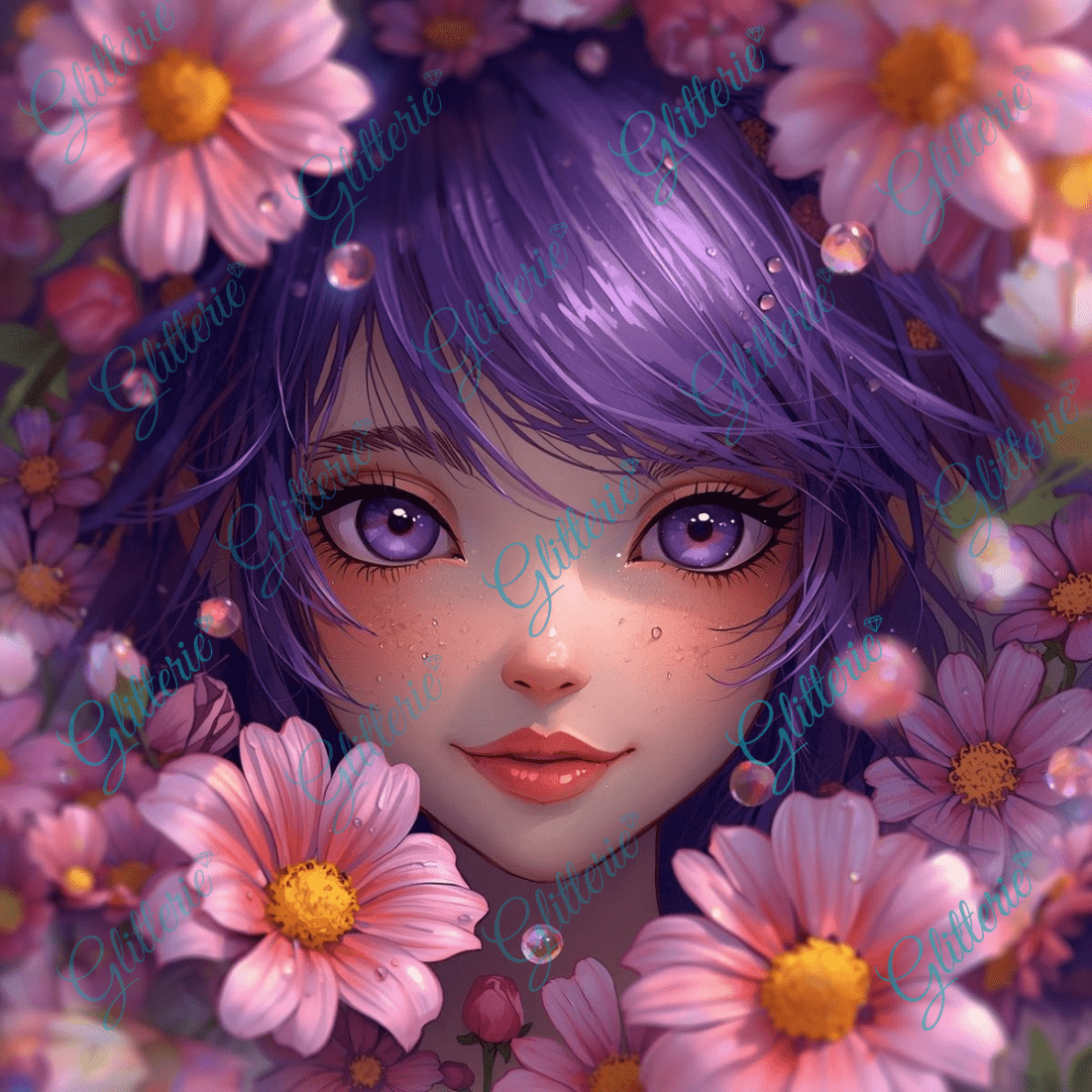 Broderie Diamant - Violeta - Glitterie