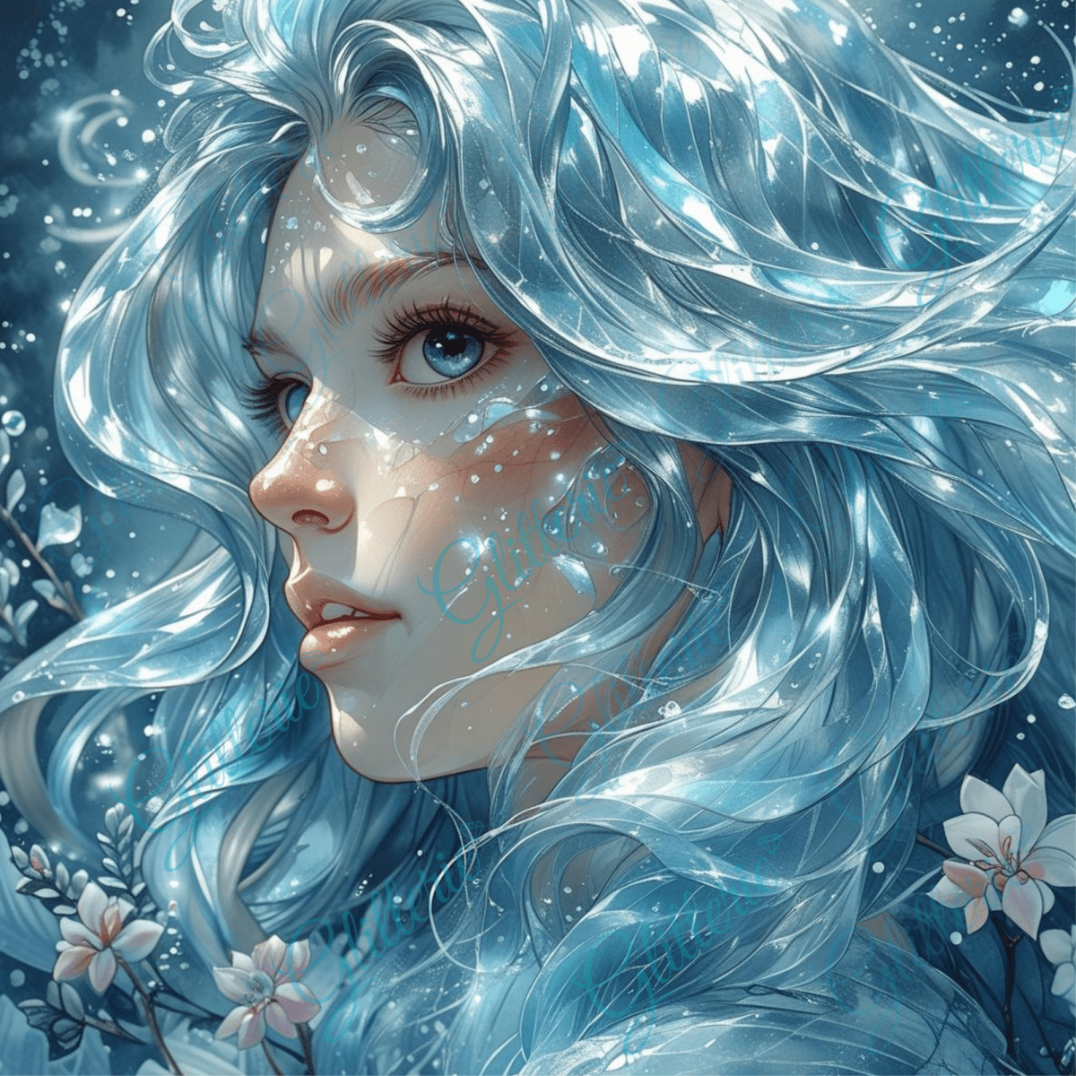 Broderie Diamant - Eclat d'hiver - Glitterie