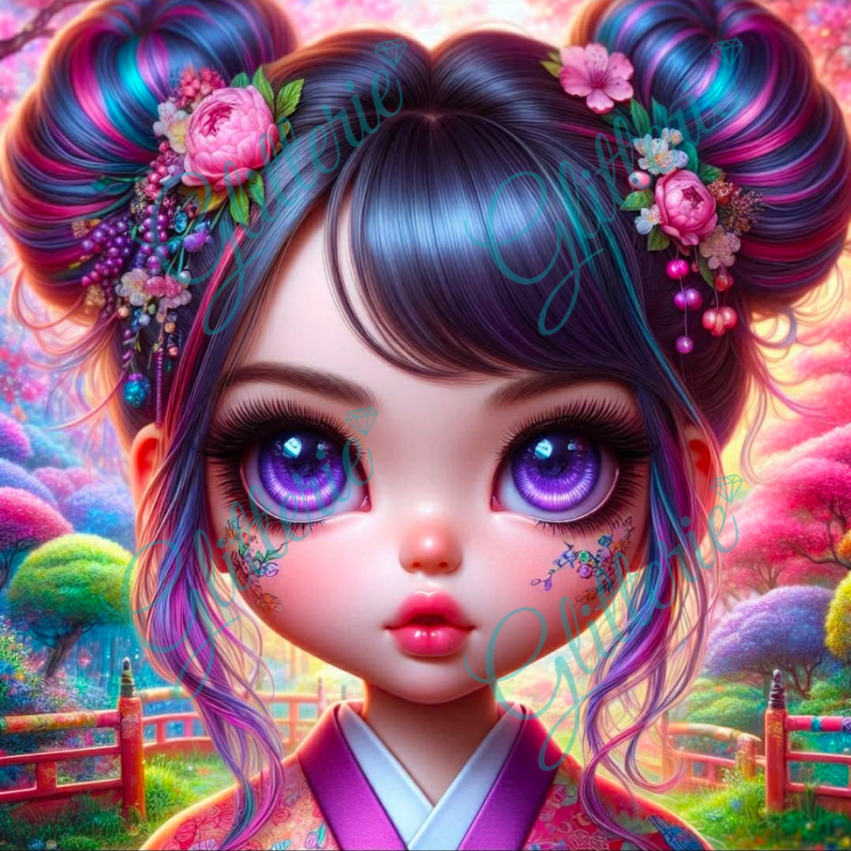 Broderie Diamant - Yumi - Glitterie