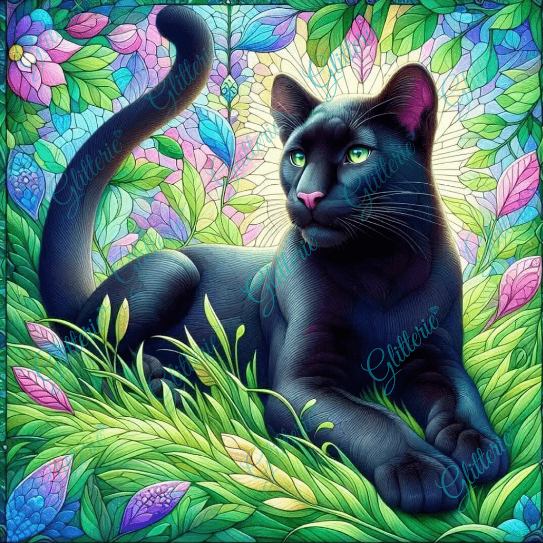 Broderie Diamant - Pantera - Glitterie