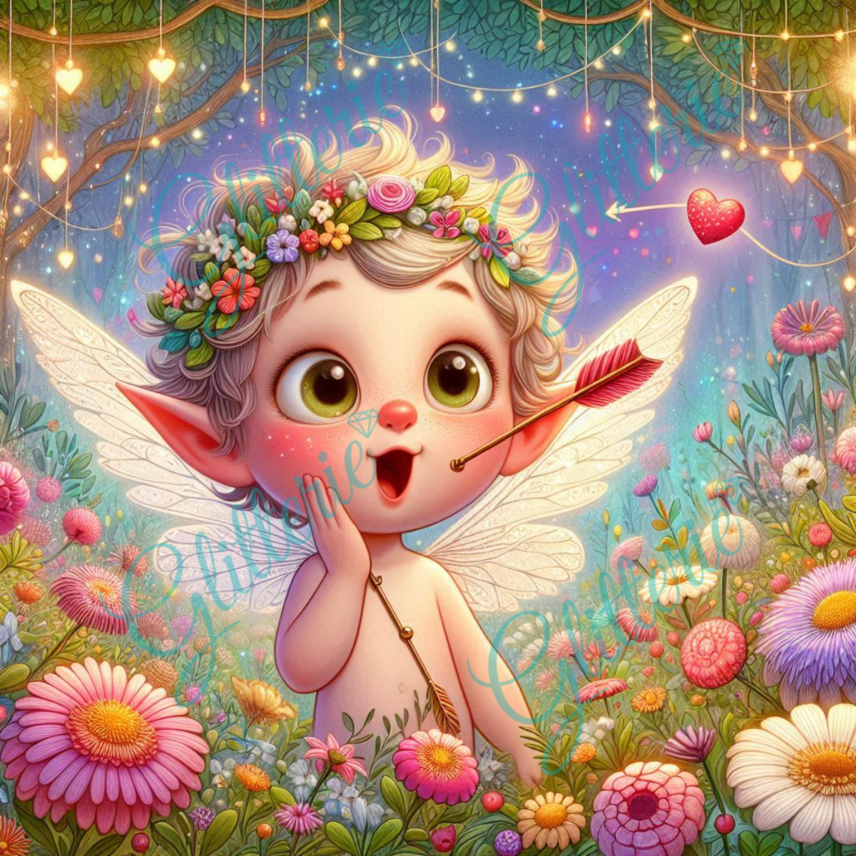 Broderie Diamant - Sous le charme - Glitterie