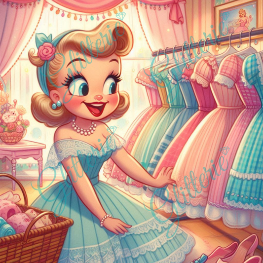 Broderie Diamant - Scarlett - Glitterie