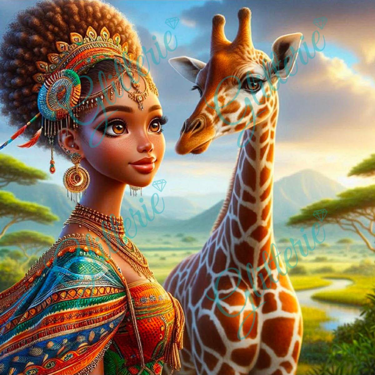 Broderie Diamant - Thandeka - Glitterie