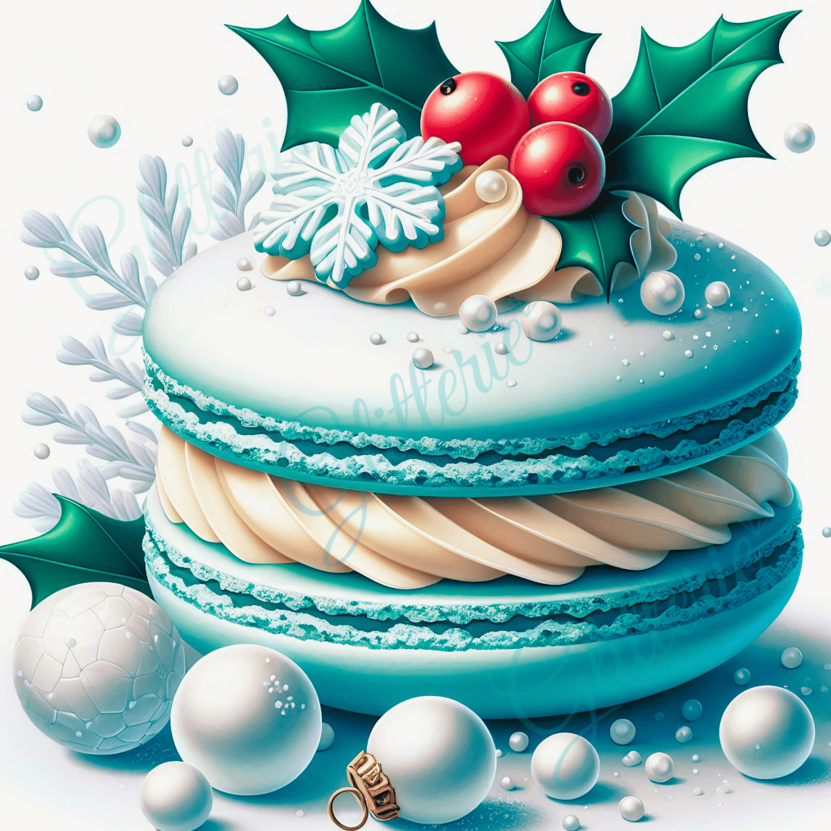 Medium Kit - Macarons aux 4 saisons - Glitterie