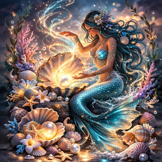 Broderie Diamant - Trésor des abysses