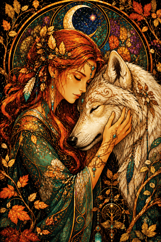 Broderie Diamant - Selwyna & l'esprit des forêts - Glitterie