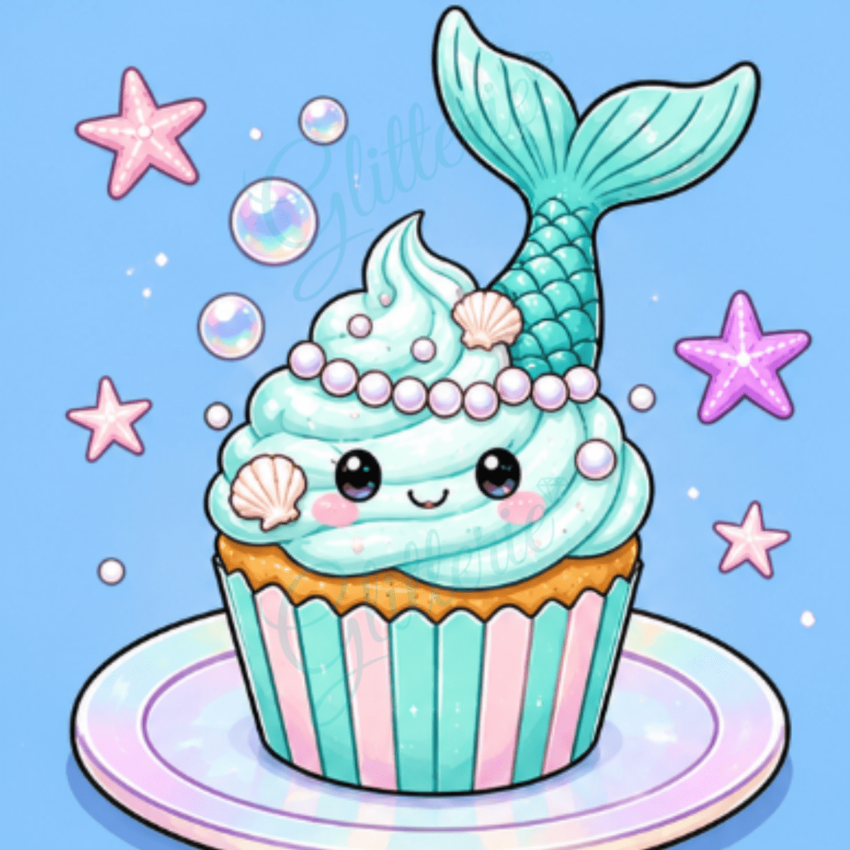Sweet Mermaid - Box Diamond Painting - Glitterie