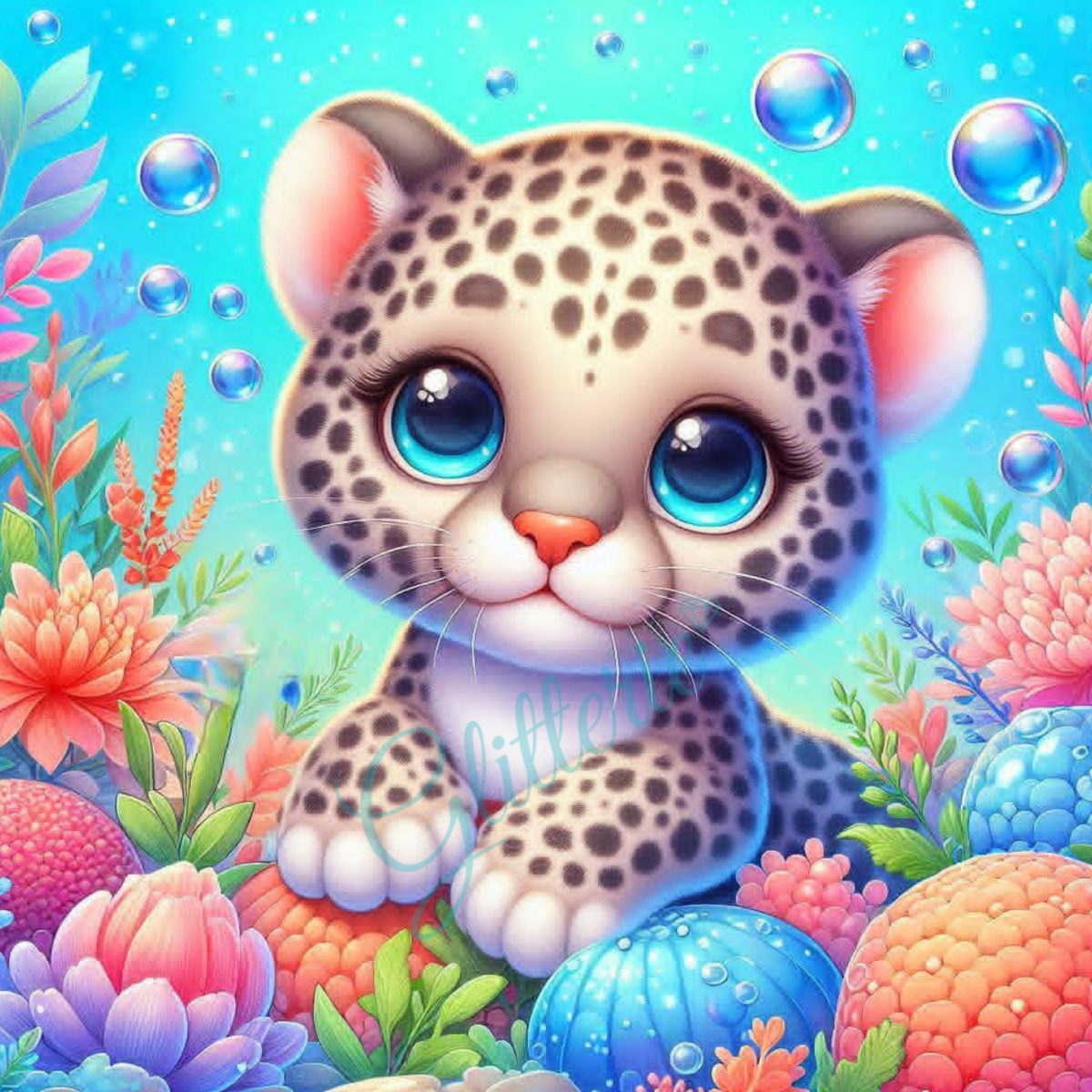 Broderie Diamant - Perle des récifs - Glitterie