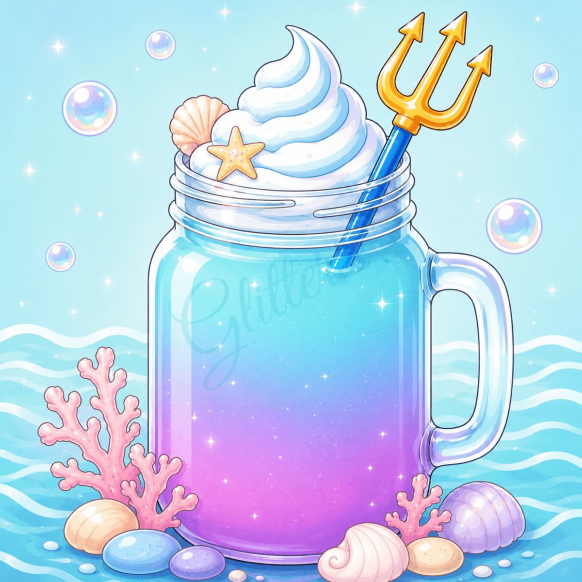 Sweet Mermaid - Box Diamond Painting - Glitterie