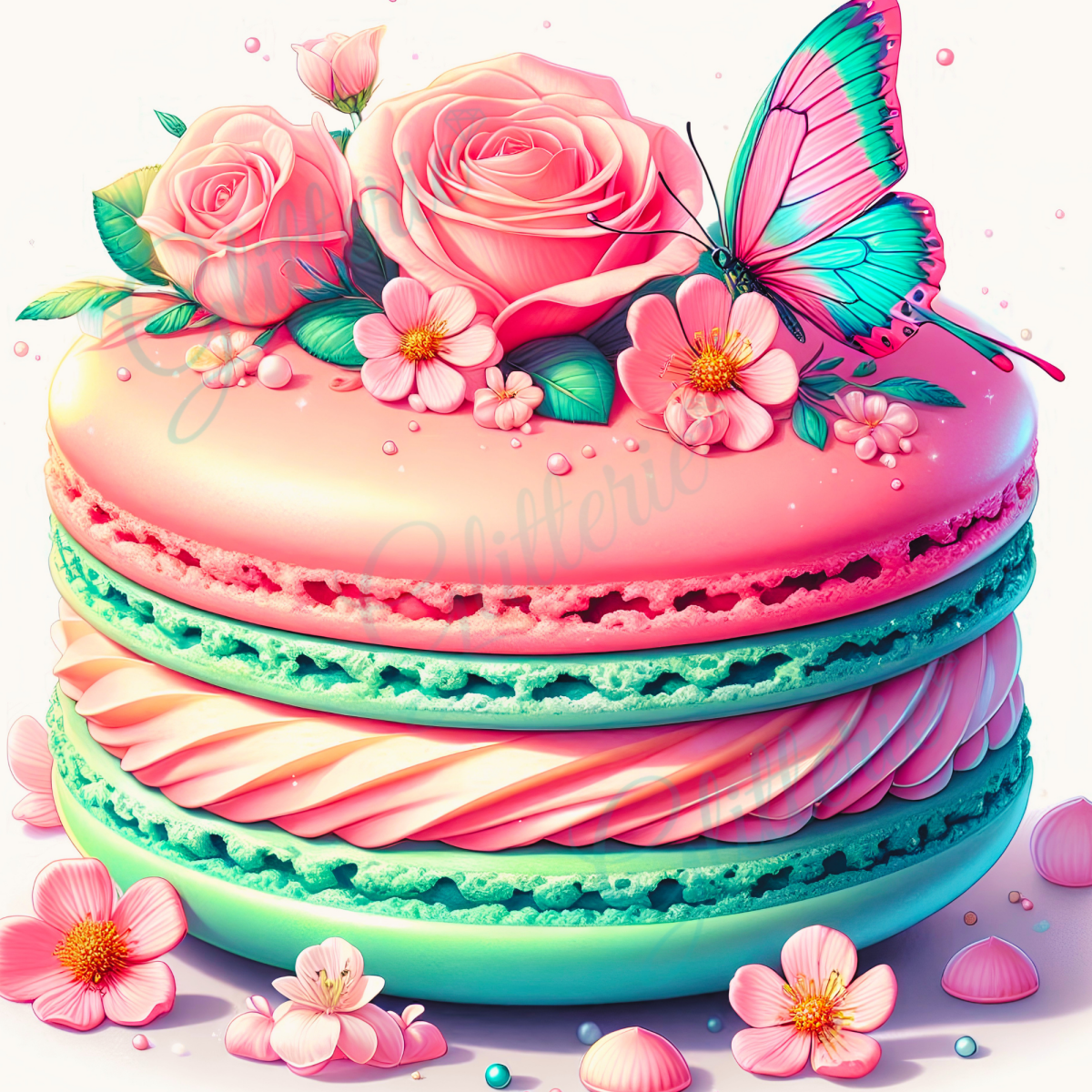 Medium Kit - Macarons aux 4 saisons - Glitterie