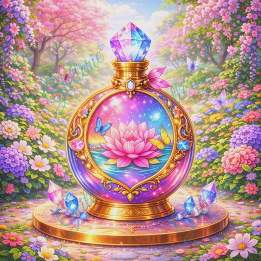 Broderie Diamant - Parfum de Lotus - Glitterie
