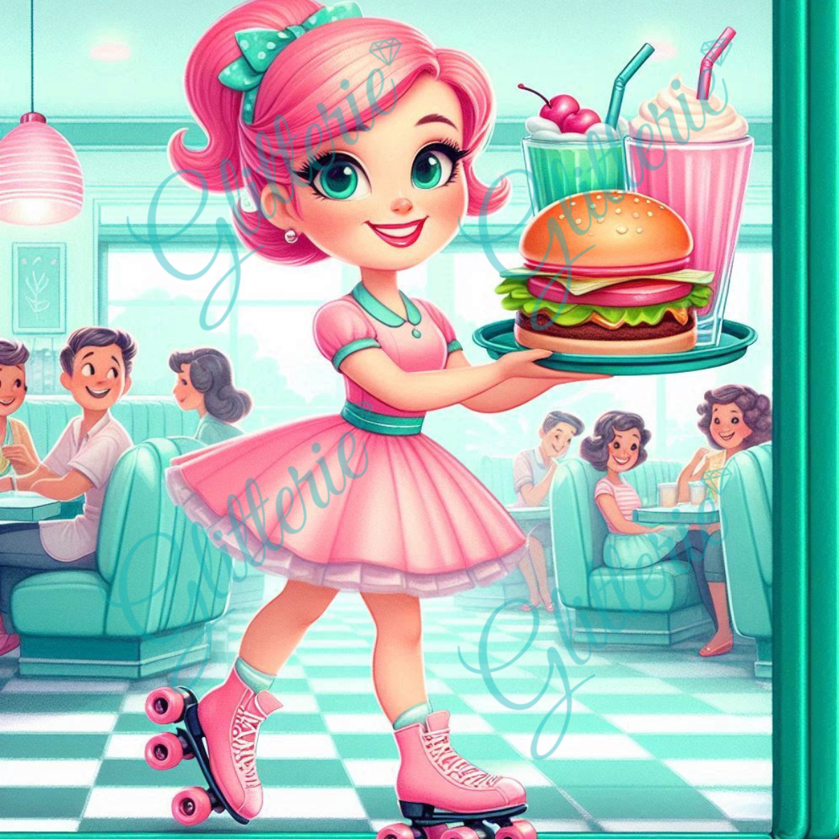 Broderie Diamant - Betty - Glitterie