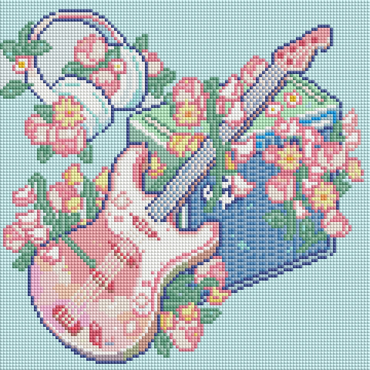 Flower Mood - Diamond Painting Kit