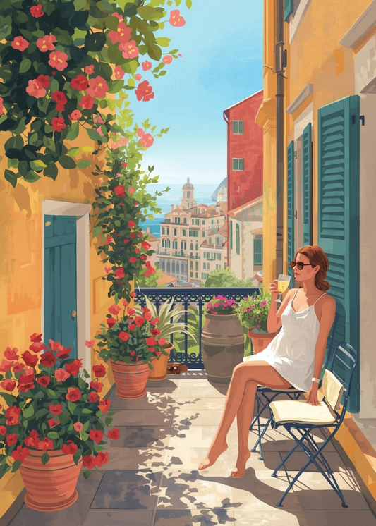 Broderie Diamant - Dolce Vita balcony