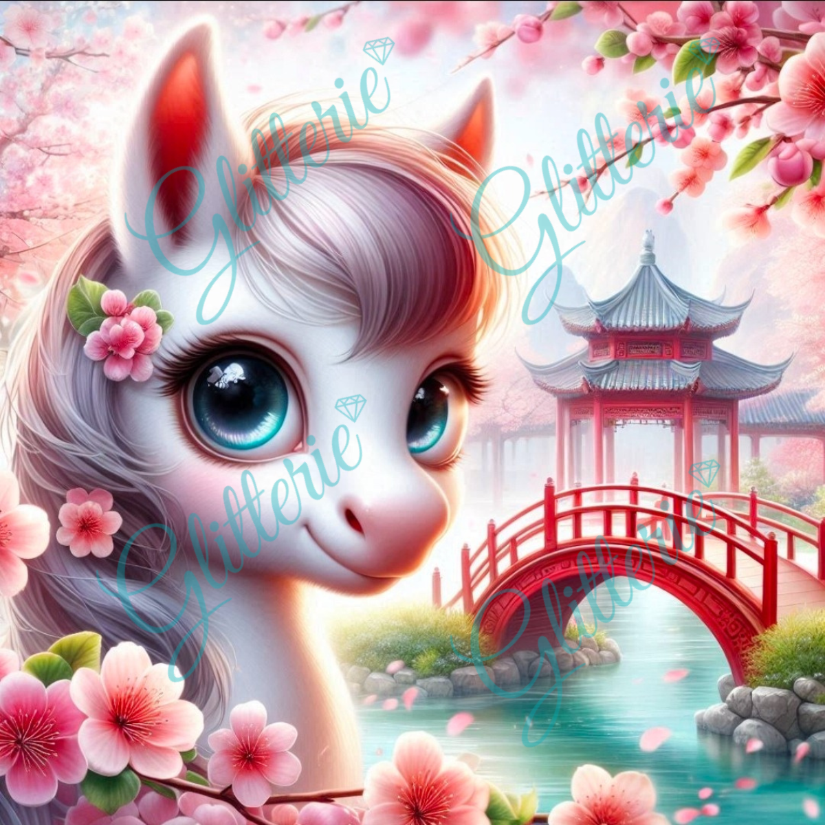 Broderie Diamant - Esprit du cheval