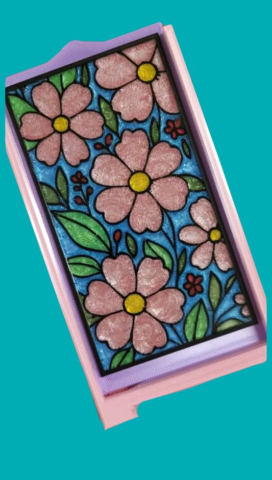 Plateau diamond painting - Première floraison