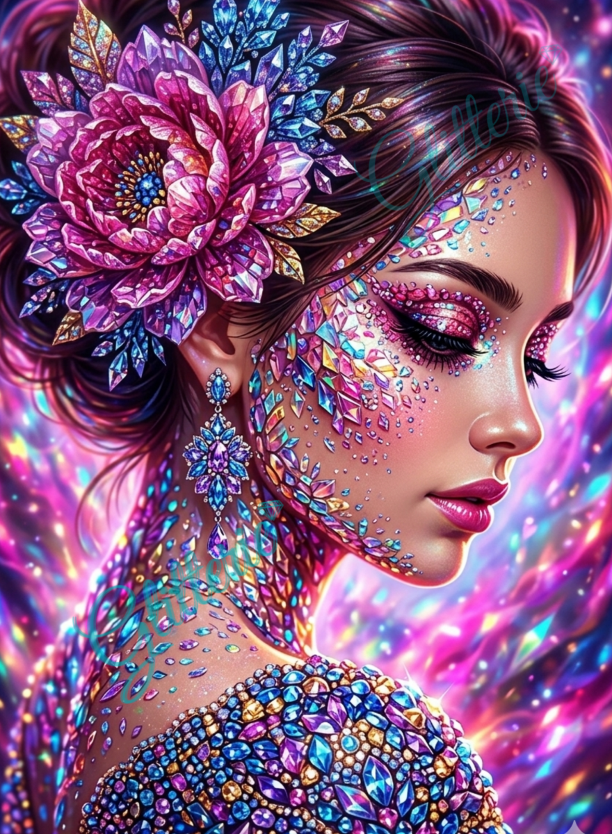 Broderie Diamant - Âme de cristal - Glitterie