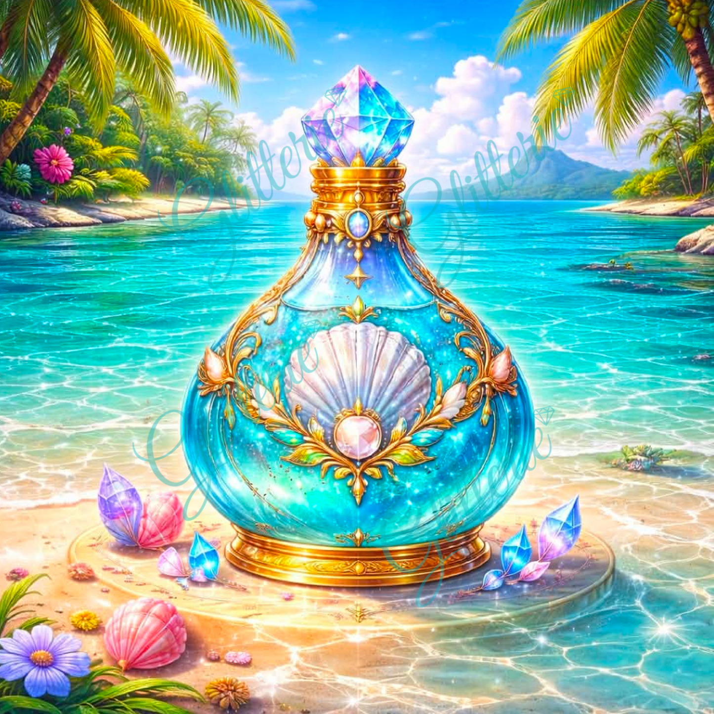 Broderie Diamant - Parfum Atlantica