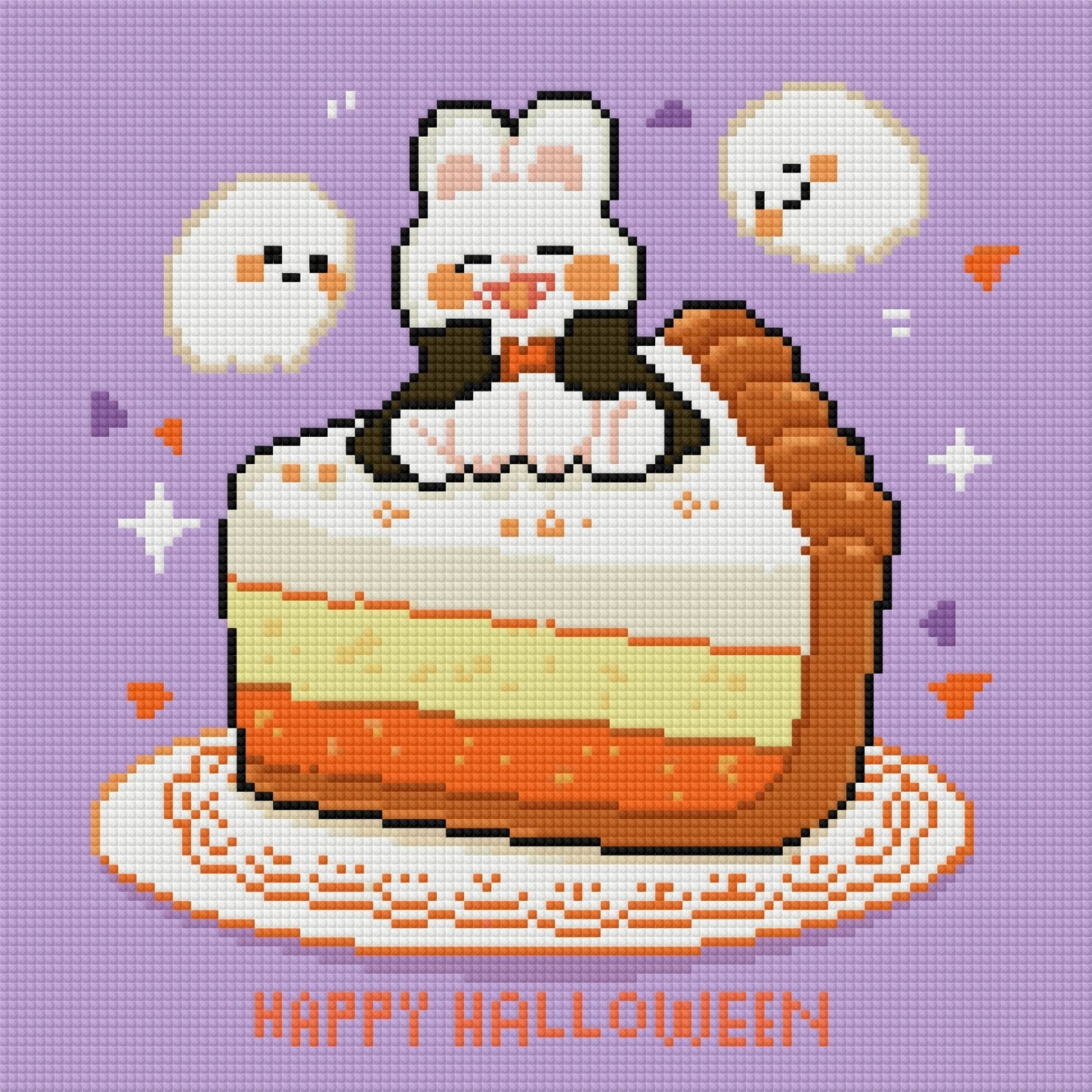Happy halloween bunny