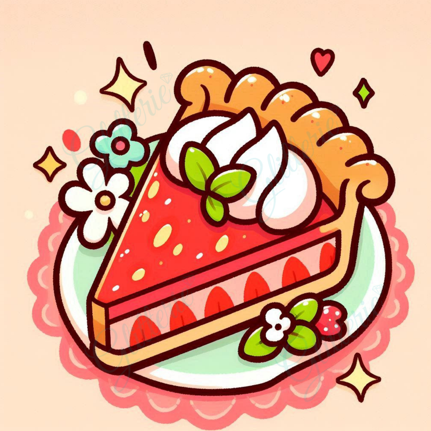 Diamond Painting - Strawberry Shortcake
