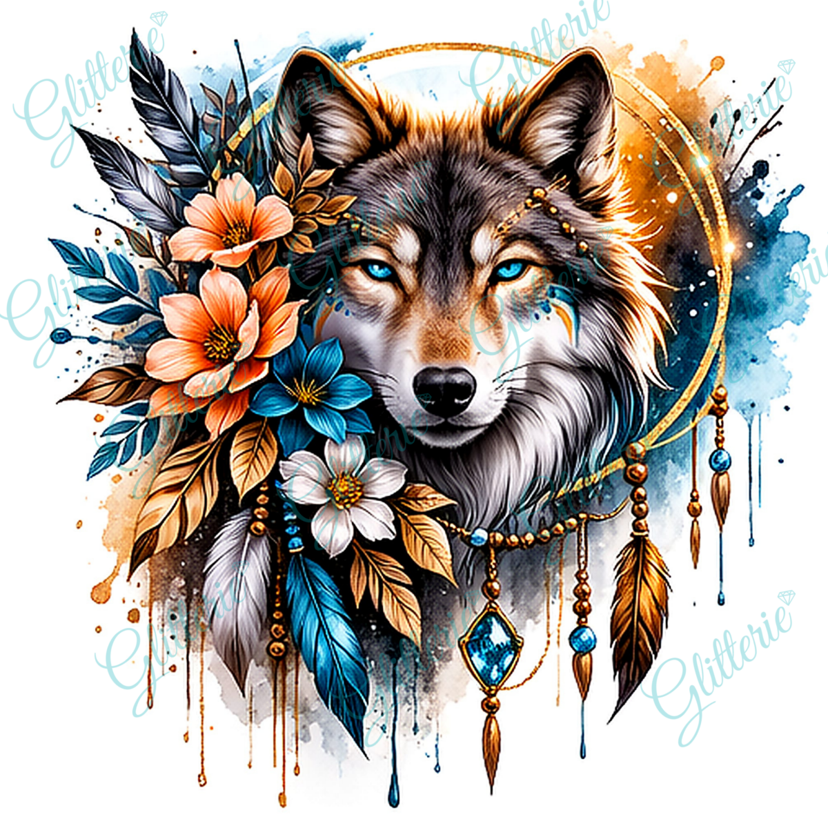 Broderie Diamant - Âme sauvage - Glitterie