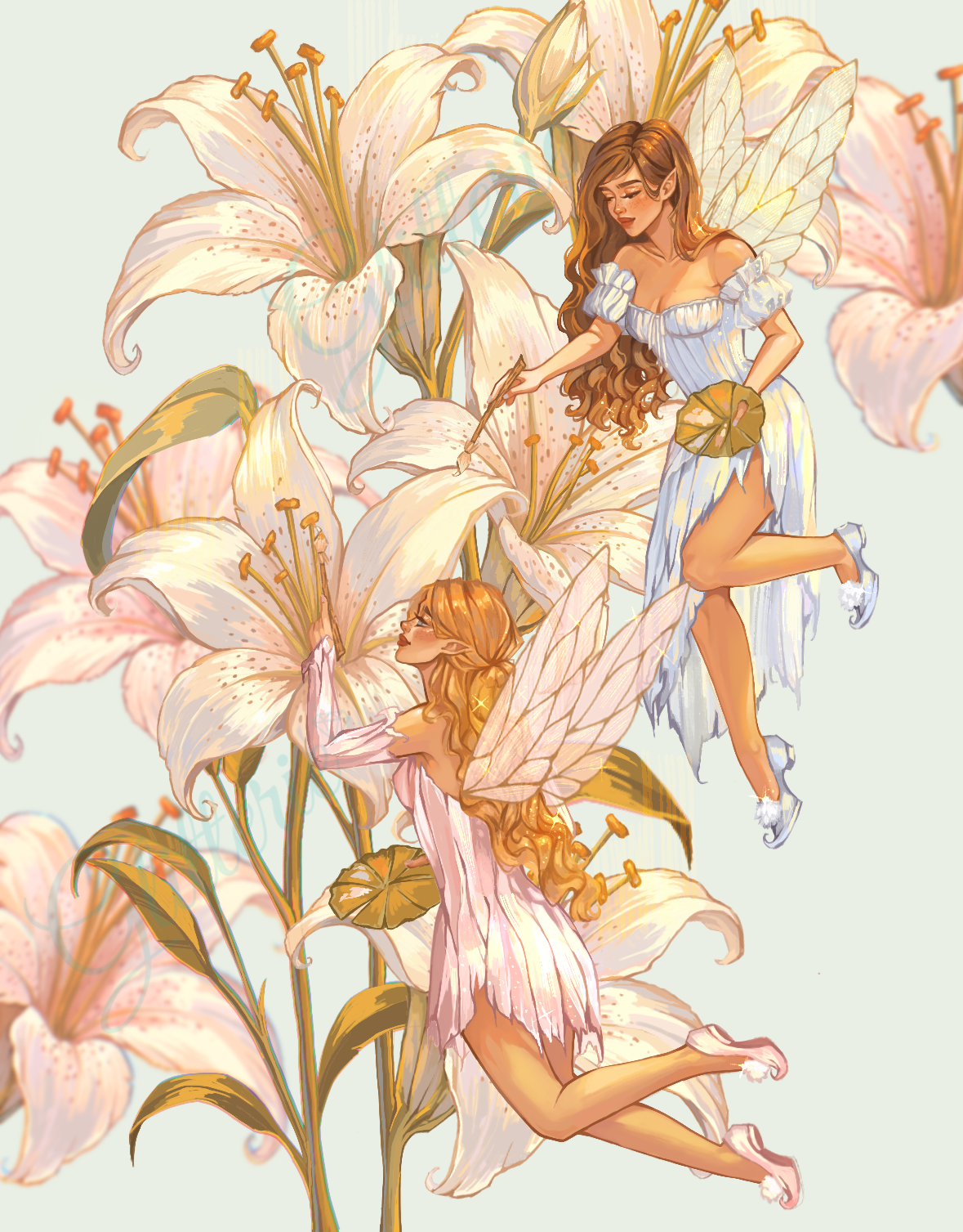 Lily heart