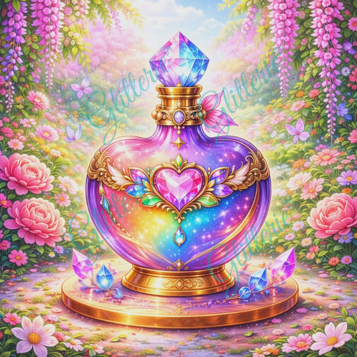 Broderie Diamant - Parfum Printanier - Glitterie