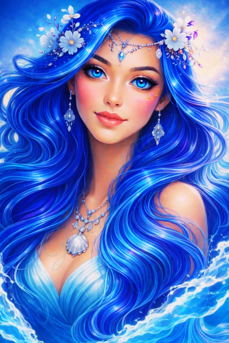 Broderie Diamant - Ondine - Glitterie
