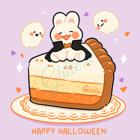 Happy halloween bunny
