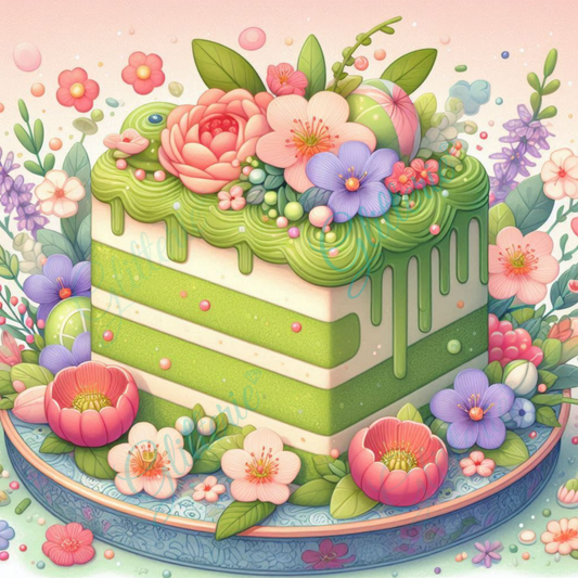 Broderie Diamant - Matcha dream - Glitterie