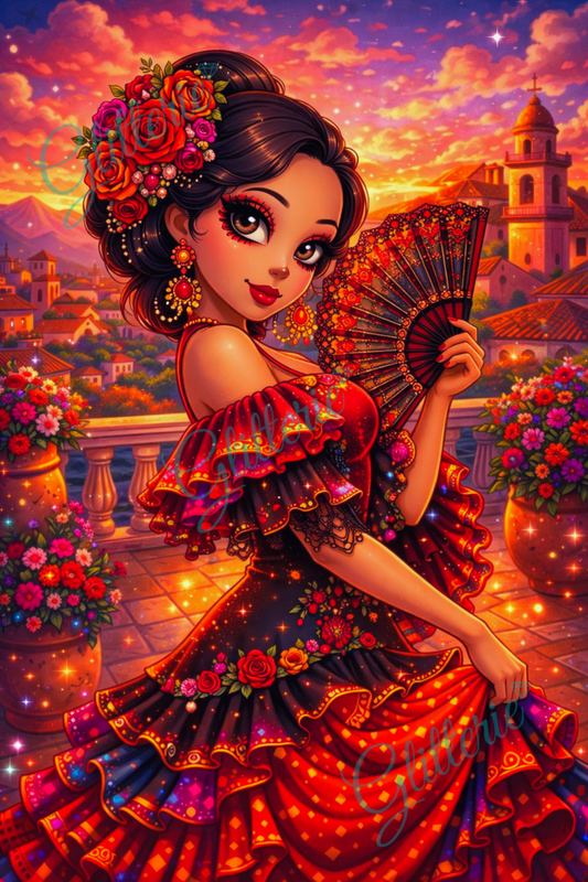 Broderie Diamant - Carmen - Glitterie
