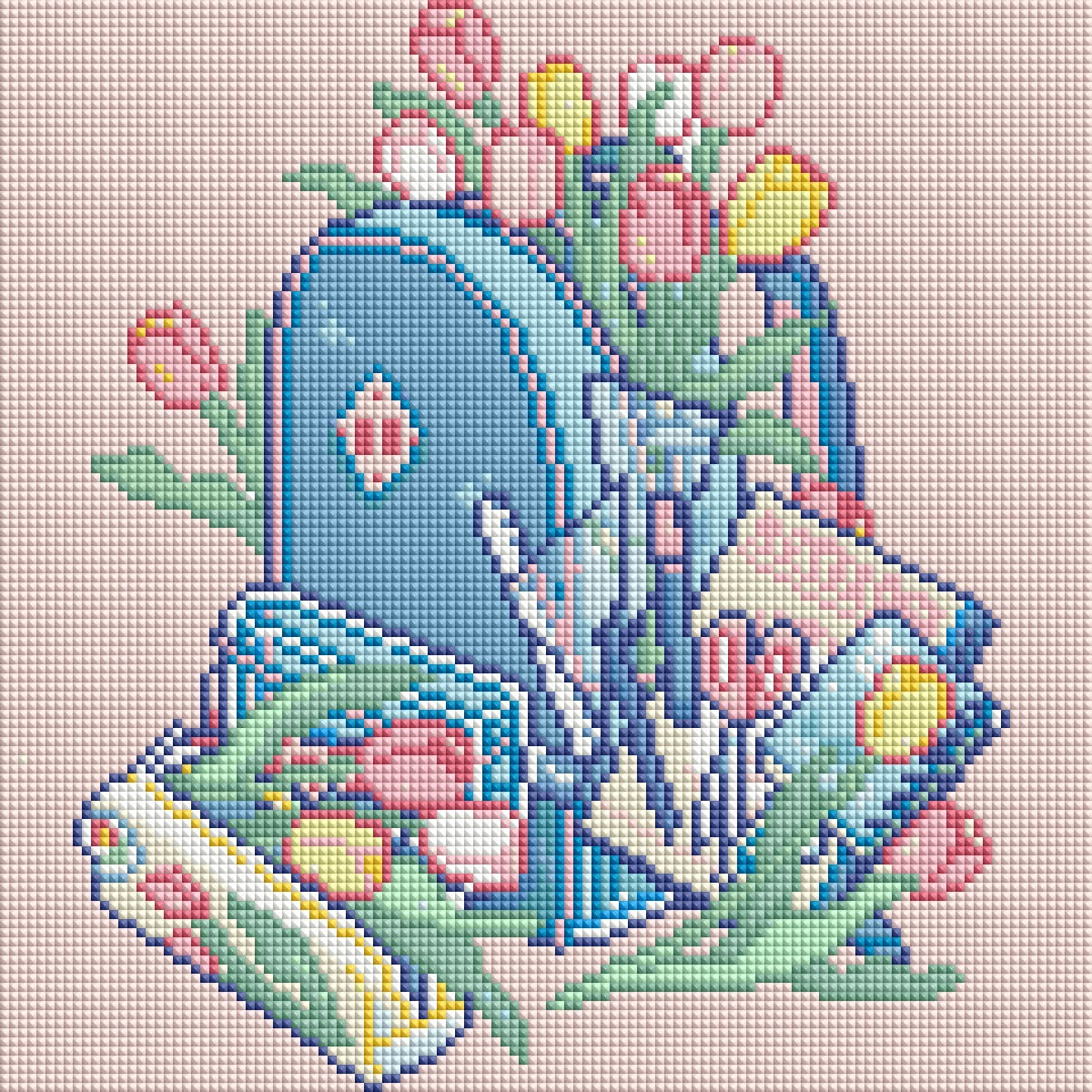 Flower Mood - Diamond Painting Kit