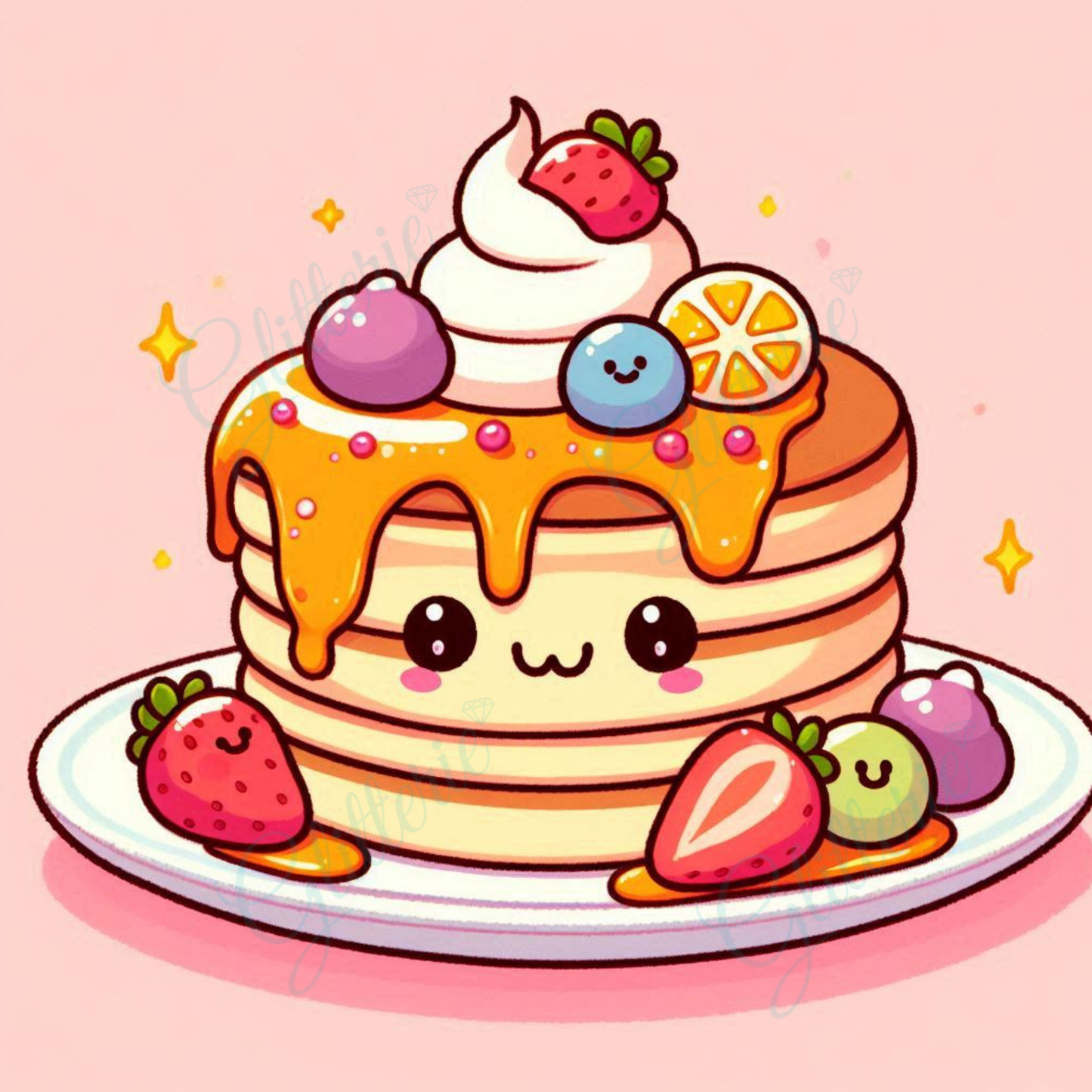 Diamond Painting - Gourmet Pancakes