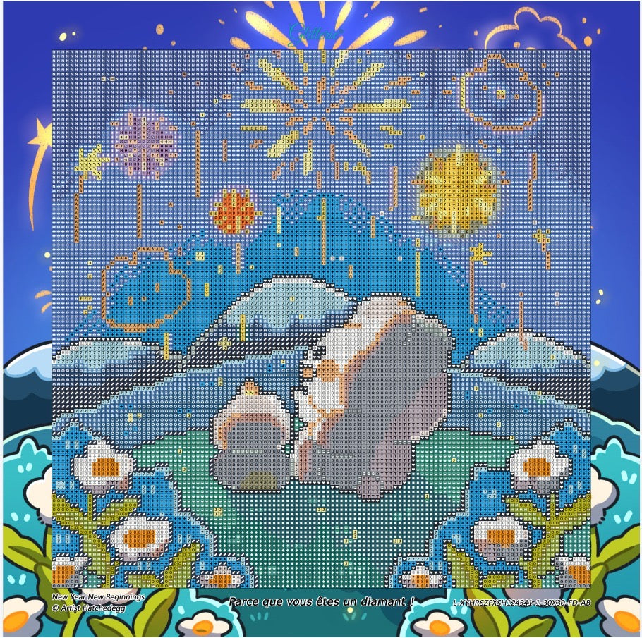 Diamond Painting - New Year New Beginnings