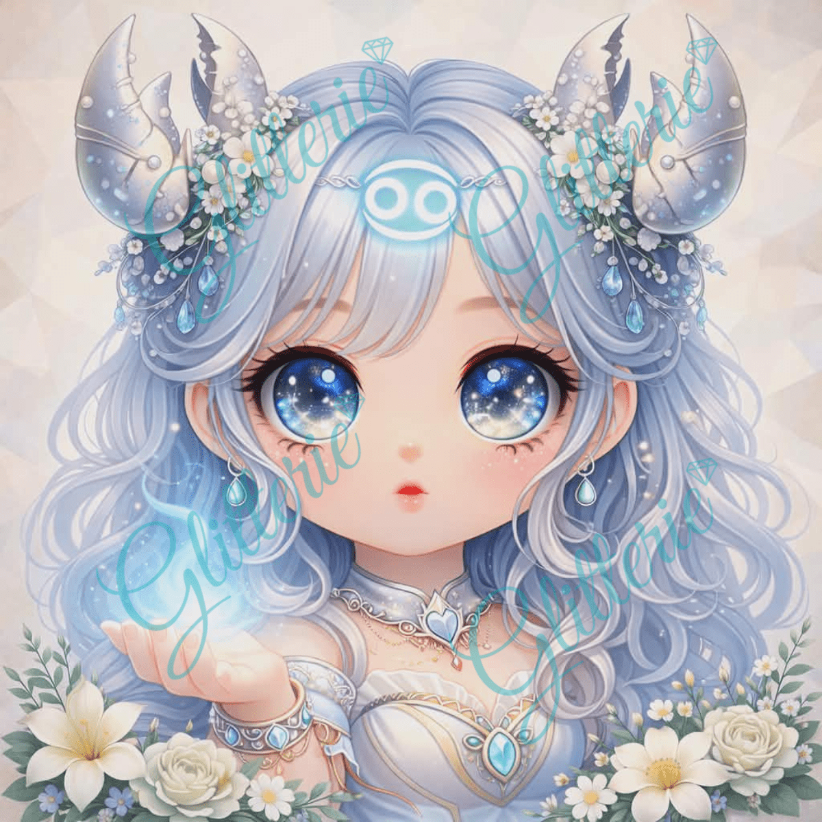 Broderie Diamant - Cancer - Glitterie